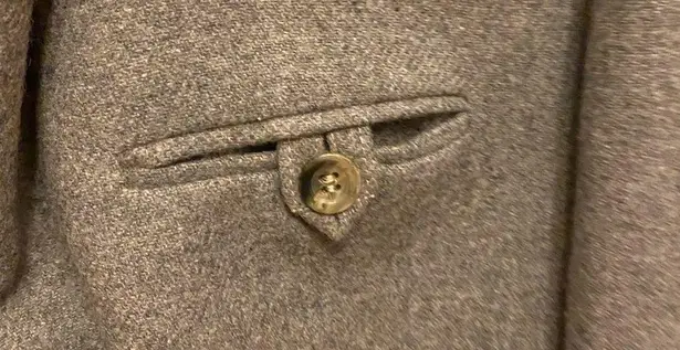 100% wool grey 2 piece skirt suit Vintage Gray Size undefined