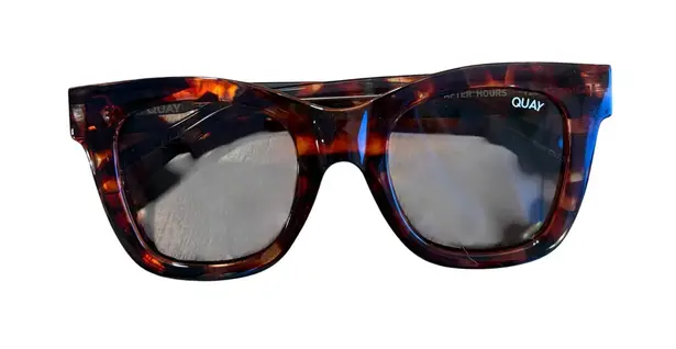 Quay Australia  After Hours Polarized Sunglasses Tortoise Shell - Image 1