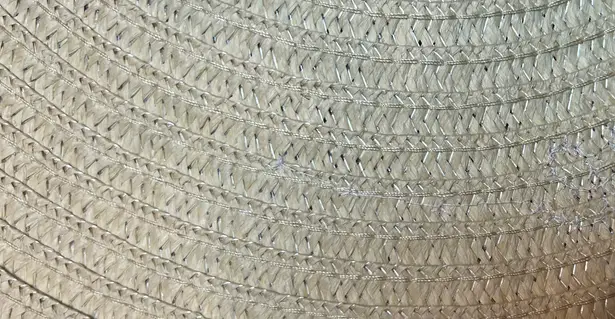 Trendy Vibes | ladies straw “Wish you were here” floppy sun hat.