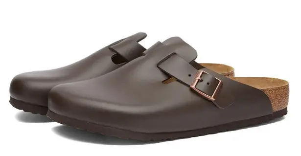 Birkenstock Brown  Boston Clogs