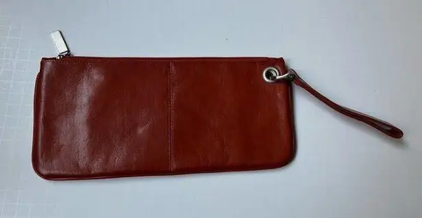 HOBO international Vida Leather Zip Clutch/Wristlet Bag