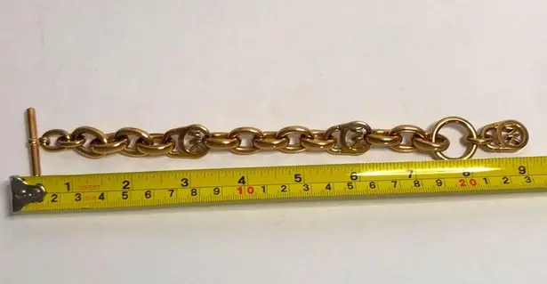 Michael Kors gold link chain bracelet