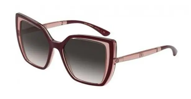 Dolce & Gabbana Red/pink  Sunglasses with translucent sides