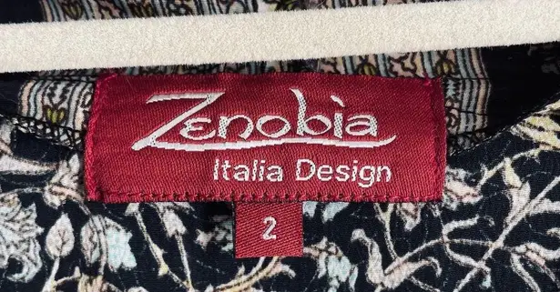 Zenobia Silk Blend Ruffle Kimono (size M/L)