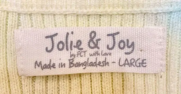 Women’s Jolie and Joy pink blue yellow tie dye cropped tank top Size L