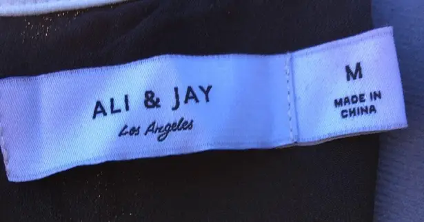 Ali & Jay cut out maxi dress size M