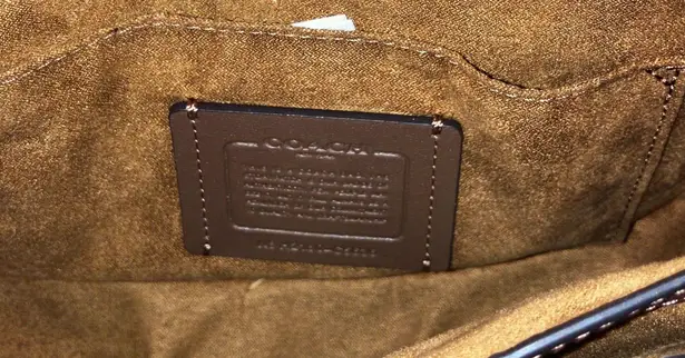 Coach Suede Leather Purse