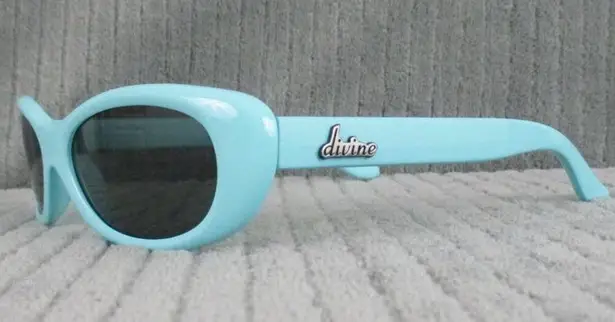 New Divine Eyewear Medusa Light Blue/Smoke Sunglasses Women's NWT Blue