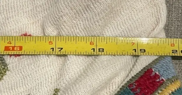 Johnny Was heavily Embroidered Duster Kimono/wrap NWT oversized