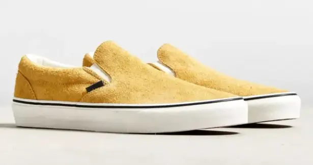 Vans  Slip-On suede in yellow size women’s 7.5 - Image 1