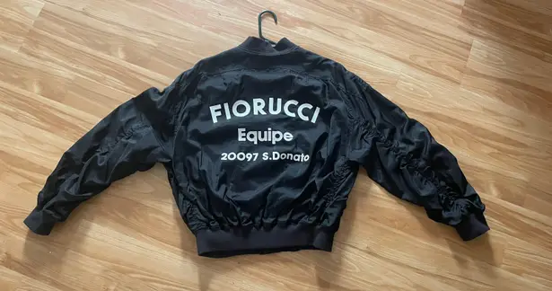 Fiorucci Awesome Women's Black Lou Bomber Jacket - Sz M