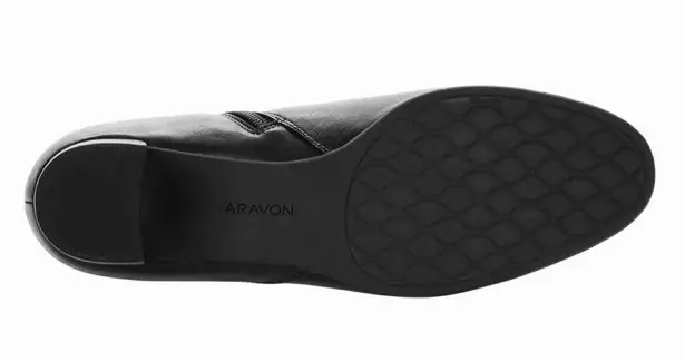 Aravon Rockport Career Dress Chelsea Boots in Black Leather Size 12, New in Box