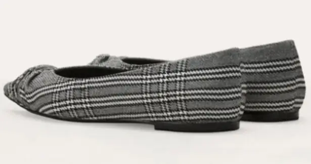 Maje 💕💕 Flat pumps in Prince of Wales ~ Plaid