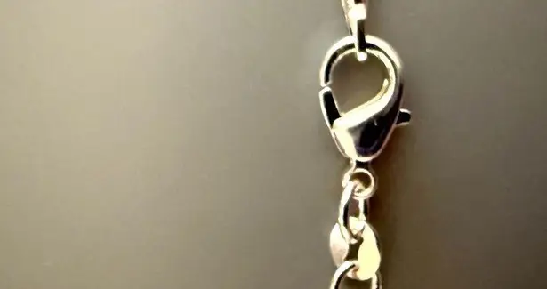 Sterling Silver 925 Red and Clear CZ Heart Pendant with SS Plate Chain