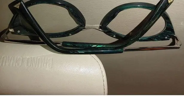 Bruno Chaussignand Eyeglass Frame JULEP GPA 49 19 France Fait Main Case Blue