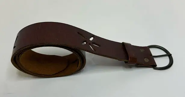 American Eagle  Outfitters Brown Genuine Leather Belt - Size Small