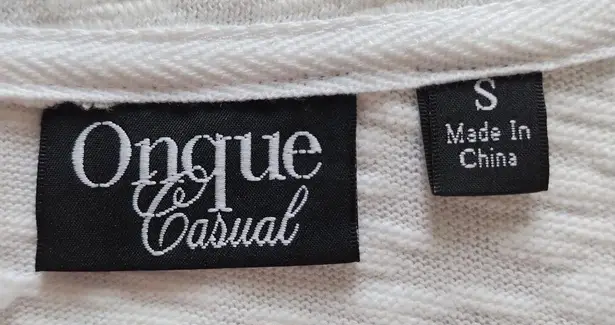 Onque Casuals Sweater Jacket Women’s Small Zip