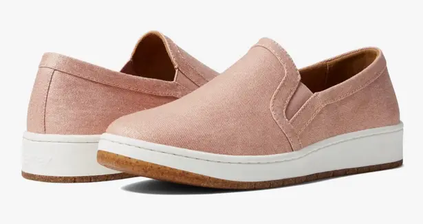 Aetrex Cameron Pink Sparkle Shoes- Size 7