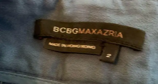 BCBGMAXAZRIA  Women's  BCBG Max Azria Capri Pants size 2,  Blue thumbnail 5