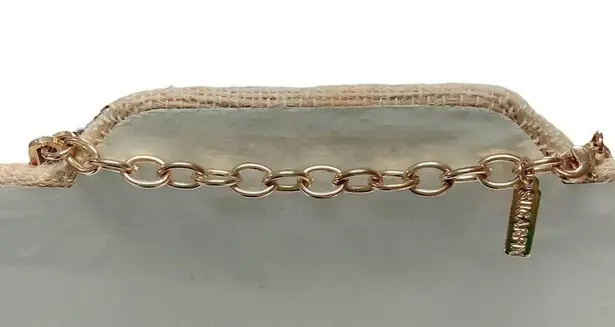 Sugarfix BaubleBar Nickel Free Paperclip Chain Link Statement Necklace Gold Tone