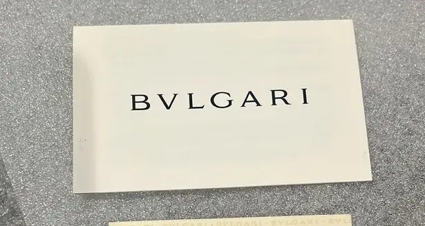 BVLGARI (Made in Italy) Long Leather Wallet in Red, Excellent Condition