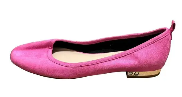 ALDO  Suede Leather Pink Ballet Flats Size 8.5