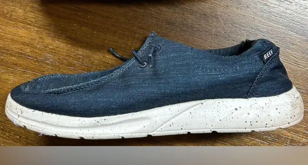 REEF Women’s Size 7 Cushion Coast Textile Navy Blue Shoes