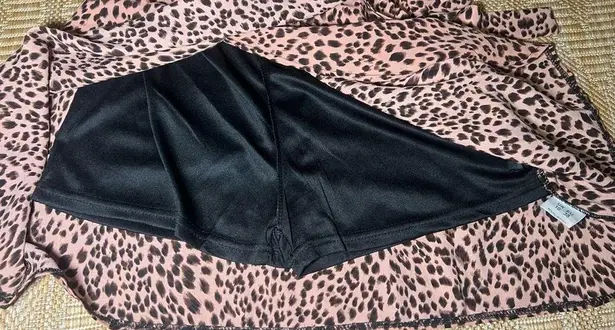 Nasty Gal  Women's Cheetah Print Mini Skirt, Side Tie, Size UK 10, Size US 6