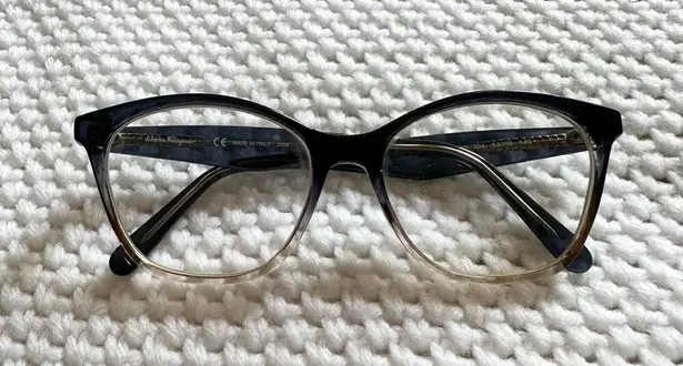 Salvatore Ferragamo SF2873 Blue Black Tan Gradient Eyeglasses 53 16 140