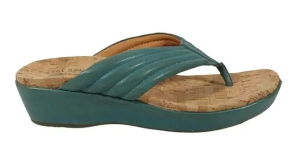 Kork-Ease Madison Wedge Sandals EUC $130 Size 9M #S2675