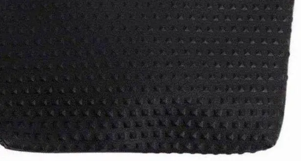 Ipsy Black Faux Leather Studded Cosmetic Bag