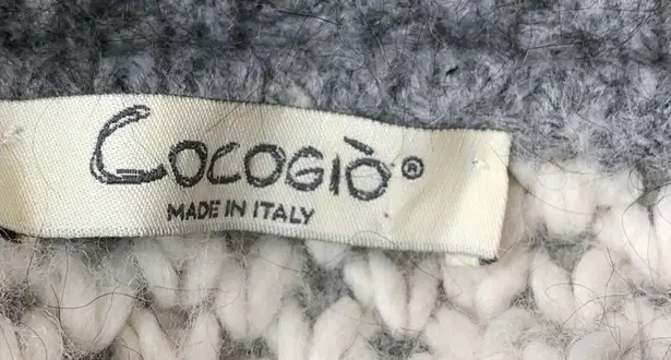 Cocogio chunky tight knit sweater