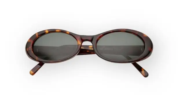 new ☀︎︎ Retro Oversized 90's Oval Sunglasses Sunnies ☀︎ Tortoise + Smoke Lenses