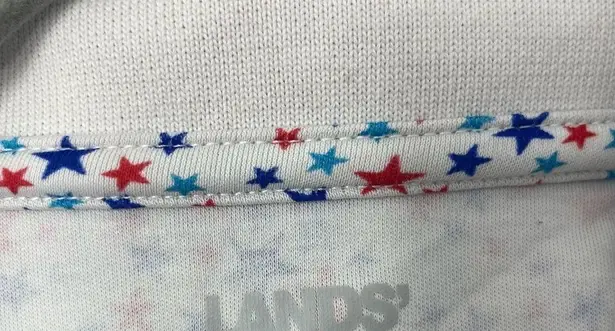 Lands'End  tank top small stars size 1X