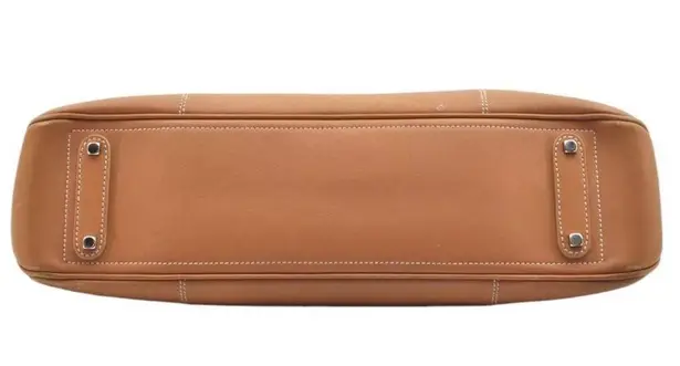 Salvatore Ferragamo Vintage Tan Leather Shoulderbag
