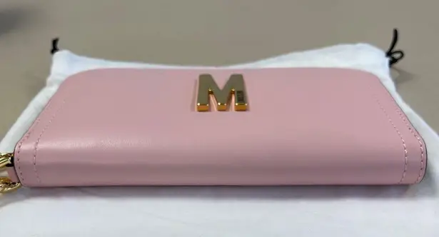 Moschino Couture Pink Zip Around Large Wristlet Wallet - NWT
