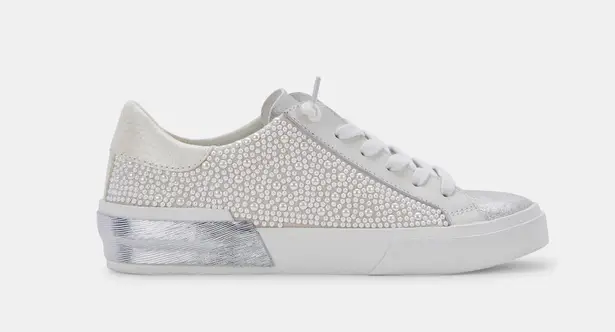 Dolce Vita Zina Pearl Sneaker White Size 8