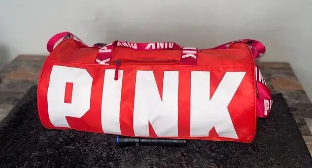 Perfect Duffel Bag with Carry Strap (Picante Red) Red