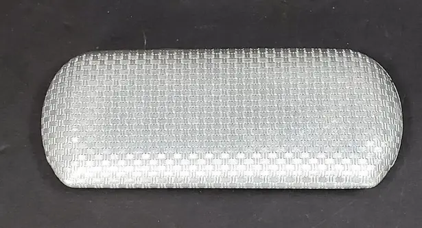 American Optical Aluminum Spectacles Glasses Case Vtg Cosplay 5.5" Silver