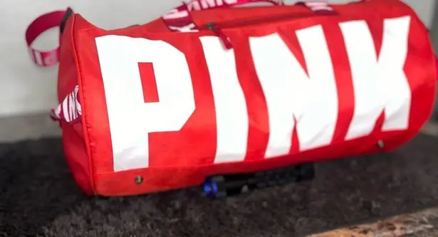 Perfect Duffel Bag with Carry Strap (Picante Red) Red