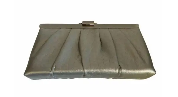 Gunne Sax Vintage Silver Handbag with Chain