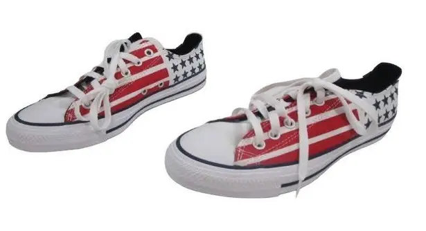Converse Chuck Taylor All Star Low 'Stars & Stripes' 167838F USM6 USW8