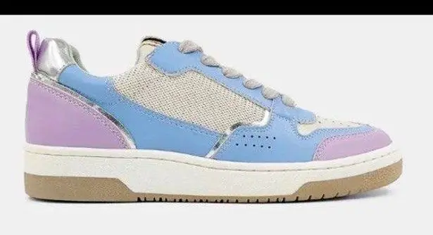 Shu Shop ROMI Pink Blue Metallic Women's Sneakers Size 8 New in Box