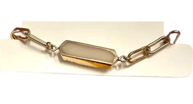 Gold Modern Statement Adjustable Bracelet