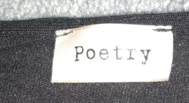 Poetry Black Kimono