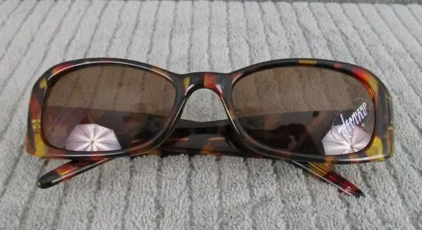 New Divine Eyewear Honey Leopard/Brown Polarized Women's Sunglasses NWT Brown
