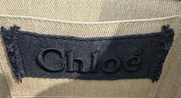 Chloé Chloe Small Denim Woody Tote Bag