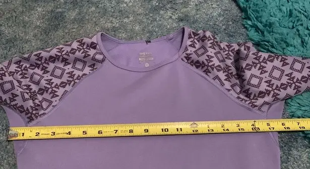 Nike  Pro Therma long sleeve shirt Purple Fleece