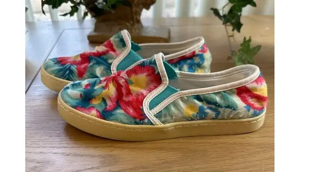 Floral Canvas 7M Slip