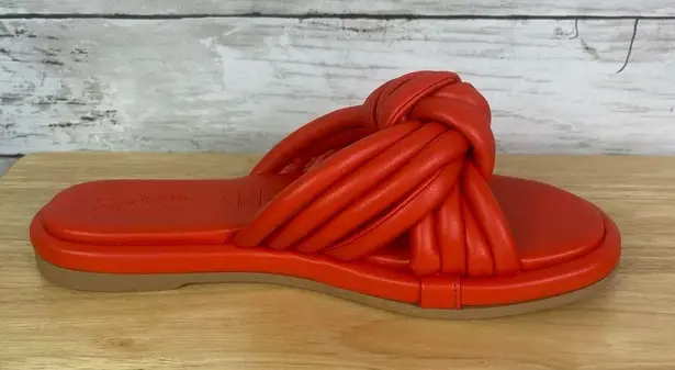 Seychelles  Simply The Best Slide Sandal Deep Orange Size 8